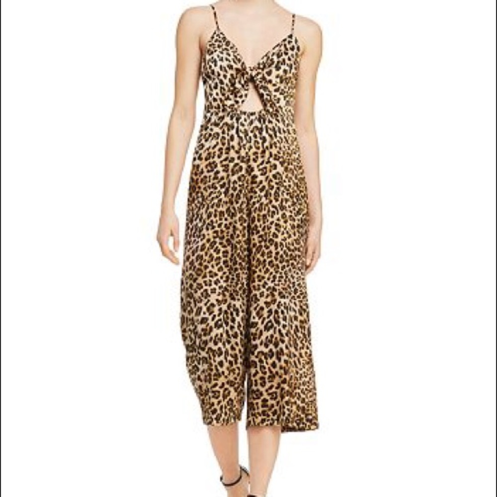Aqua Leopard Jumpsuit